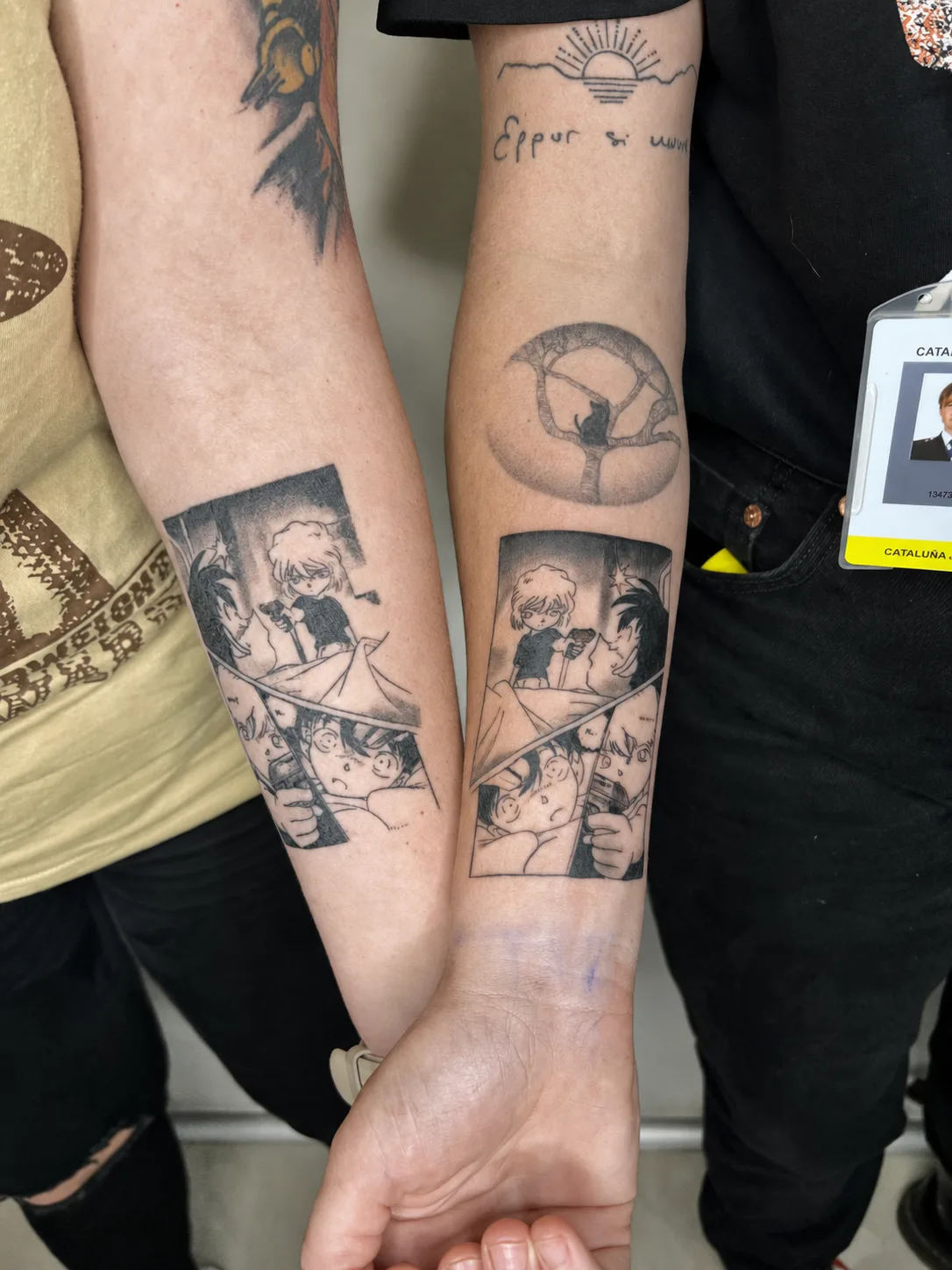 Tatuaje El detective conan