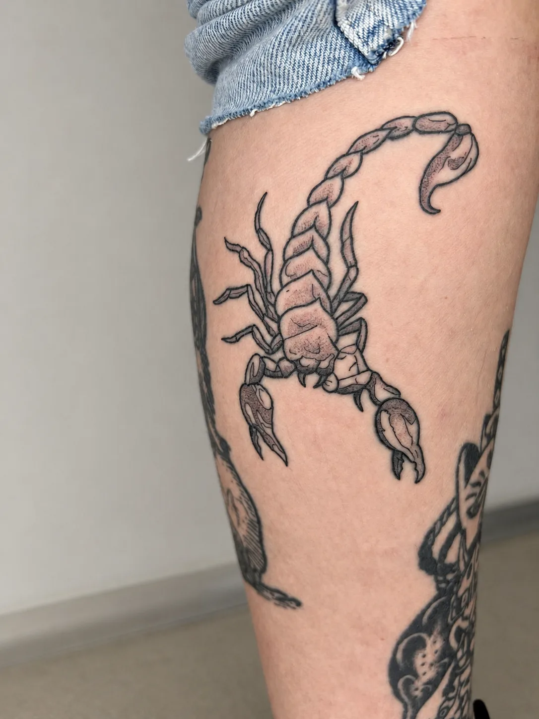 Tatuaje escorpión